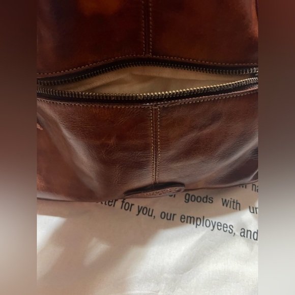 Bed Stu Brown Leather Crossbody Bag - Picture 11 of 13